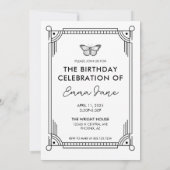 Fête de l'anniversaire de Aries Invitation (Dos)