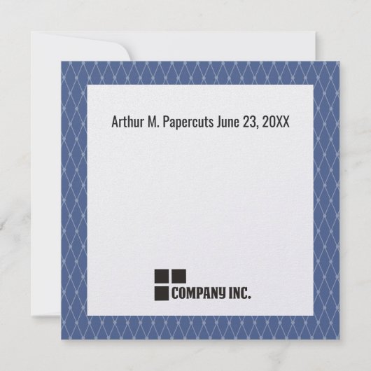 Fête de l'employé 20 ans carte cadeau (Dos)