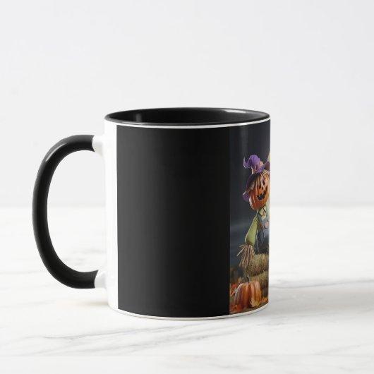 Fête de l'Halloween Scarecrow Mug (Gauche)