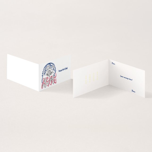 Fête de l'Indépendance Aigle américain (Inside and Outside)