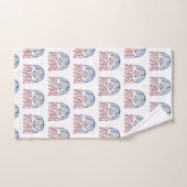 Fête de l'Indépendance Aigle américain (Serviette à main)