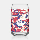 Fête de l'Indépendance Camouflage Votre nom Person (Gauche)