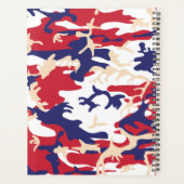 Fête de l'Indépendance Camouflage Votre nom Person (Dos)