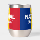 Fête de l'Indépendance de Roumanie Pavillon nation (Droite)