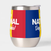 Fête de l'Indépendance de Roumanie Pavillon nation (Gauche)