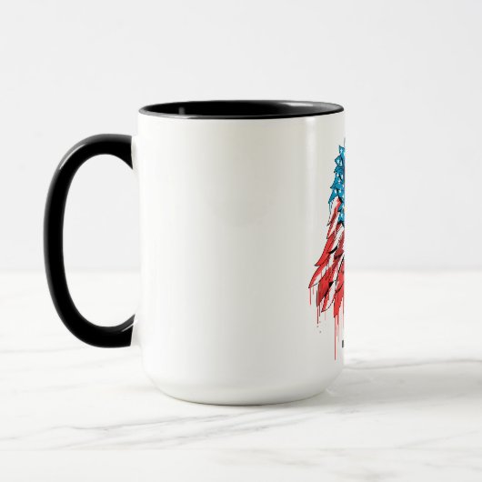 Fête de l'Indépendance des USA Coffee Mug (Gauche)
