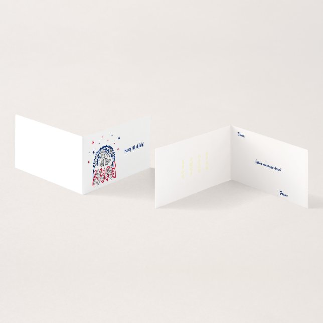 Fête de l'Indépendance Étoiles d'aigle américain (Inside and Outside)