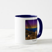 Fête de l'Indépendance Humour café Mug (Devant droit)