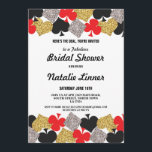 Fête de l'mariée Party Casino Royale Invitation de<br><div class="desc">Fête de l'mariée de Las Vegas Party invitation. Changer votre annonce pour une douche en couple,  fiançailles,  barbecue mariage,  je FAIS BBQ etc. Il vous suffit de changer le texte pour convenir à votre fête. Impression arrière incluse.</div>