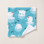 Fête de l'ours polaire (Gant de toilette)
