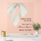 Fête de Mariage avec un Nœud Noir et Blanc Élégant (Mariage)