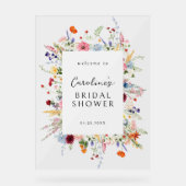 Fête de mariage champêtre avec des fleurs sauvages (Recto)