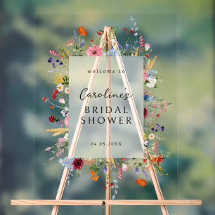 Fête de mariage champêtre avec des fleurs sauvages