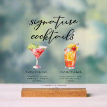 Fête de mariage chic de plage Cocktail Party