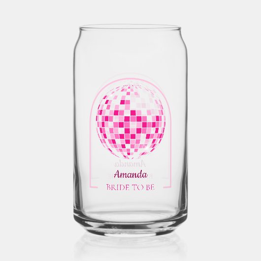 Fête de Mariage Disco Rose Chaud (Recto)