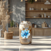 Fête de mariage élégante aux fleurs bleues