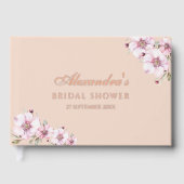 Fête de mariage élégante avec roses florales rose (Recto)