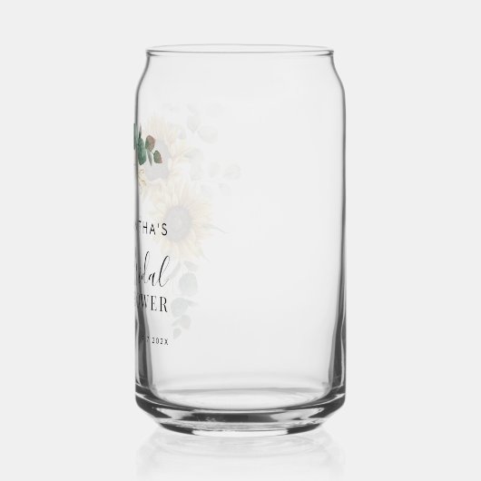 Fête de mariage floral de tournesol et de verdure (Gauche)