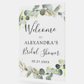 Fête de mariage floral sage verte eucalyptus (Angle)