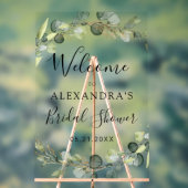 Fête de mariage floral sage verte eucalyptus (Neutre)