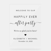 Fête de Mariage Happily Ever After Glaçage (Recto)
