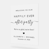 Fête de Mariage Happily Ever After Glaçage (Angle)