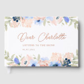 Fête de mariage Pêche Baiser Bleu (Recto)