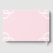 Fête de mariage rose blanche pétale rose (Verso)