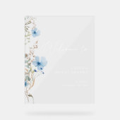 Fête de mariage Something Blue Wildflower (Recto)