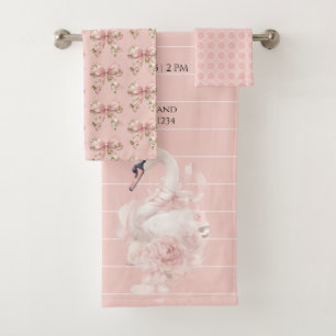 Fête de naissance fille à l'arc rose