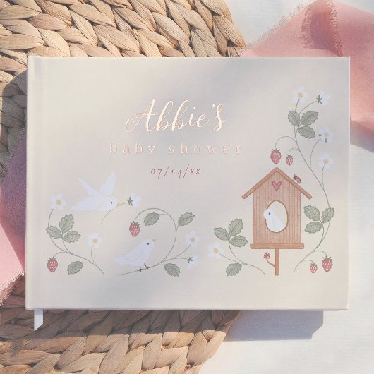 Fête de Naissance Fille Oiseaux & Baies Nicheuses