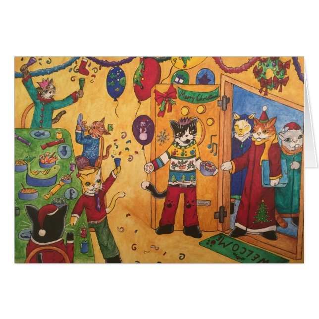 Fête de Noël (Devant horizontal)