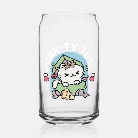 Fête de Noël avec Purr-ty Time Cat (Verso)