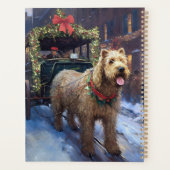 Fête de Noël de Wheaten Terrier (Dos)