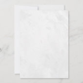 Fête de Noël de Wreath Invitation (Dos)