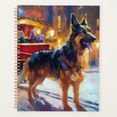 Fête de Noël des bergers allemands (Devant)