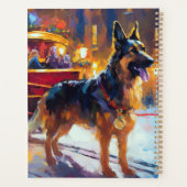 Fête de Noël des bergers allemands (Dos)