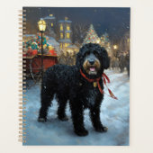 Fête de Noël des chiens d'eau portugais (Devant)