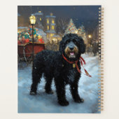 Fête de Noël des chiens d'eau portugais (Dos)