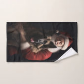 Fête de Noël du berger de Belgique (Serviette à main)