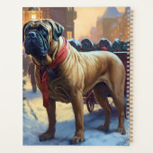 Fête de Noël du Bullmastiff (Dos)