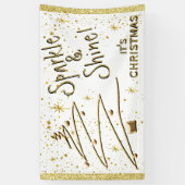 Fête de Noël, Étincelle, Bannière suspendue (Vertical)