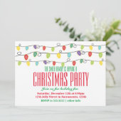 Fête de Noël Festive Invitations (Debout devant)