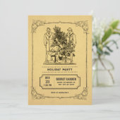 Fête de Noël Invitation (Debout devant)