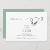 Fête de Noël Invitation (Devant / Derrière)