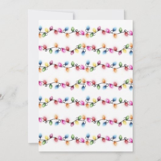 Fête de Noël Invitation (Dos)