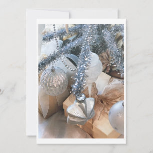 **FÊTE DE NOËL** INVITATION AU DÉCOR DE NOËL