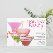 Fête de Noël Invitation Cocktail (Debout devant)