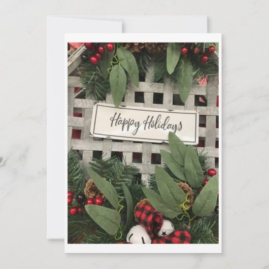 **FÊTE DE NOËL** INVITATION DE RÉUNION DE NOËL (Devant)