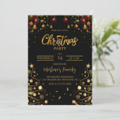 Fête de Noël Invitations Fête de Noël (Debout devant)